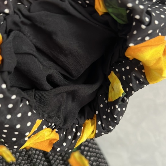 ESTELLE Print Limonata Tie Waist Cotton Blend Dress, 3X - Picture 11 of 12